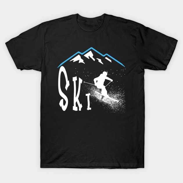 Ski, Simple the best T-Shirt by BokeeLee